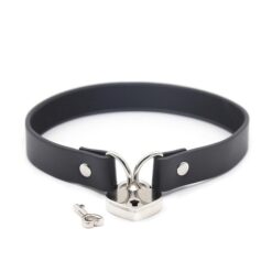 black heart locker neck collar