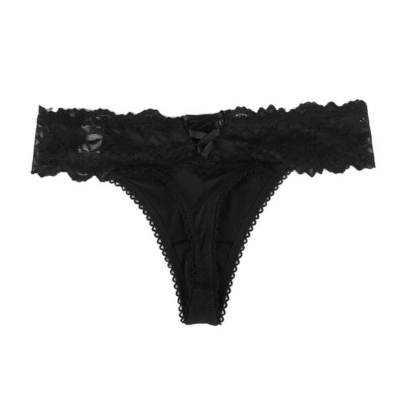 shop fantasy g-string black underwear at laslingerie.com.au