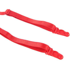 shop red valentine lingerie bra and suspender set at laslingerie.com.au Australia