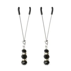 sparkling beaded nipple clamps