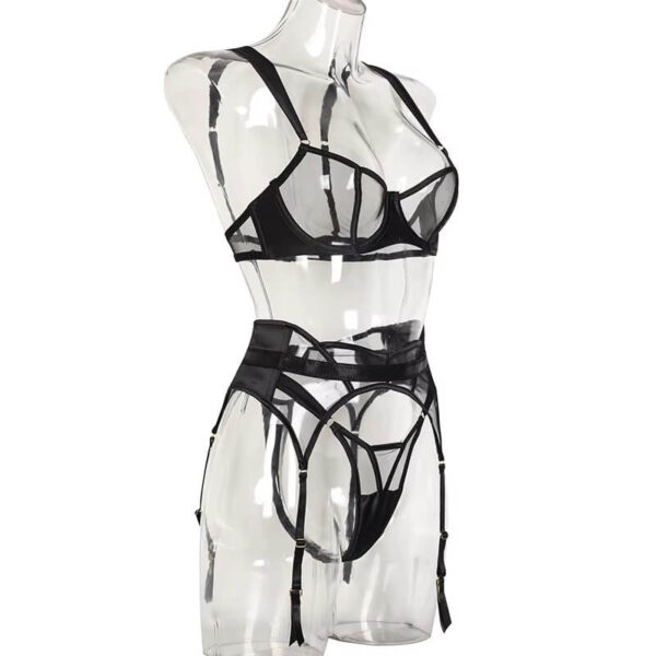 shop the black Audrey lingerie set at laslingerie.com.au