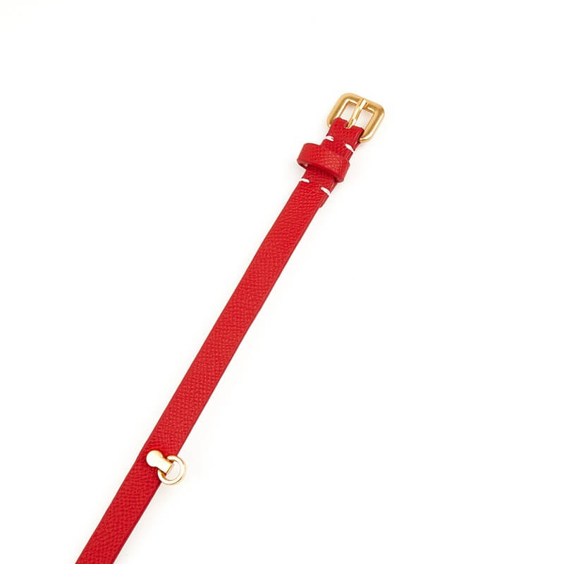 roxy collar - Las Lingerie red roxy collar with o ring