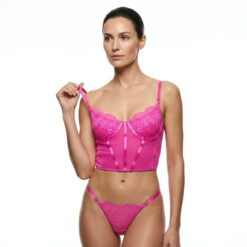 pink lingerie set