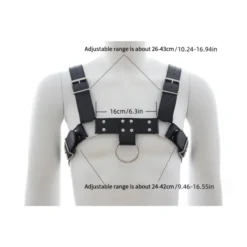shop unisex chest harness at laslingerie.com.au