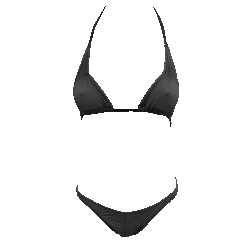 BIK001BLK-las-lingerie - Las Lingerie shop black barely there bikini at laslingerie.com.au