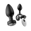 sinderellas collection silicone vibe and plug set