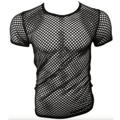 mens mesh tshirt las lingerie