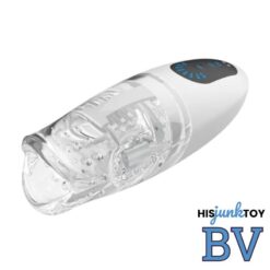 hisjunktoy biting and vibrating masturbator