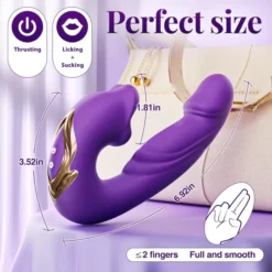 Alternative view of Tongue Wave Dual Vibrator