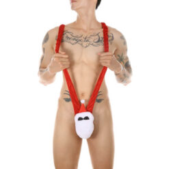 mens santa mankini christmas